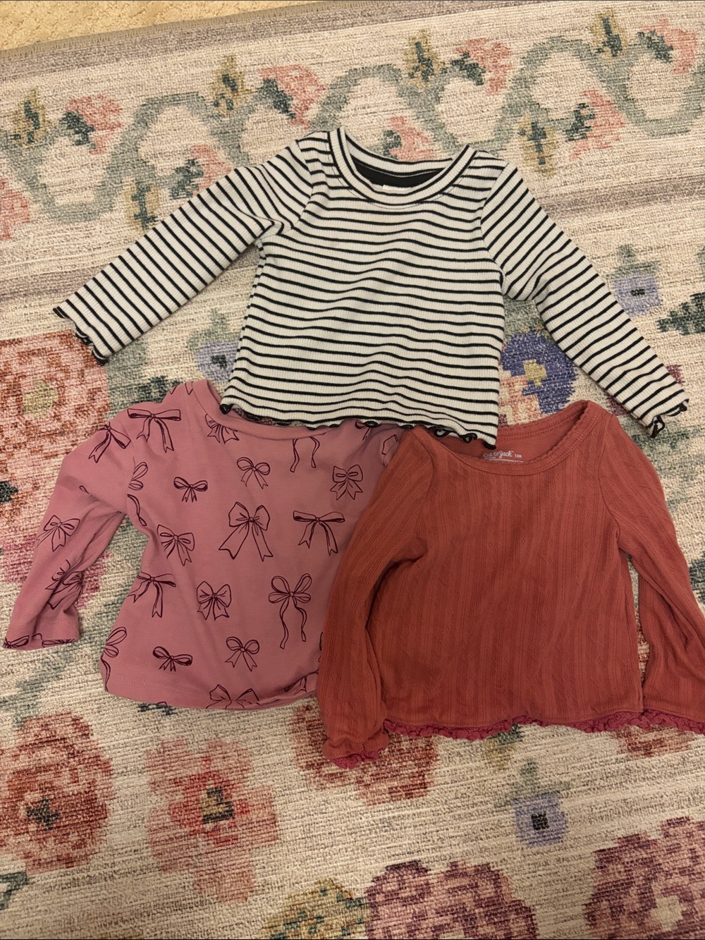 Baby Girl Long-Sleeve Shirt Bundle